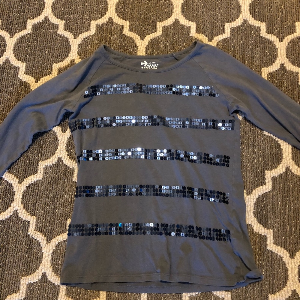 Old navy children’s stripped black with sequins